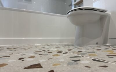 A Cramped dark bathroom to a bright luxurious bathroom