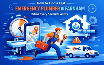 How to Find a Fast Emergency Plumber in Farnham When Every Second Counts