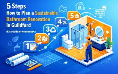5 Steps How to Plan a Sustainable Bathroom Renovation in Guildford (Easy Guide for Homeowners)