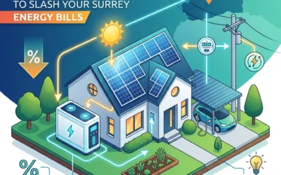 How to Integrate PV Solar Panels With Battery Storage to Slash Your Surrey Energy Bills
