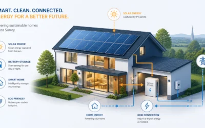 How to Choose the Best PV Solar Panels and Battery Storage (Compared for Surrey Homeowners)